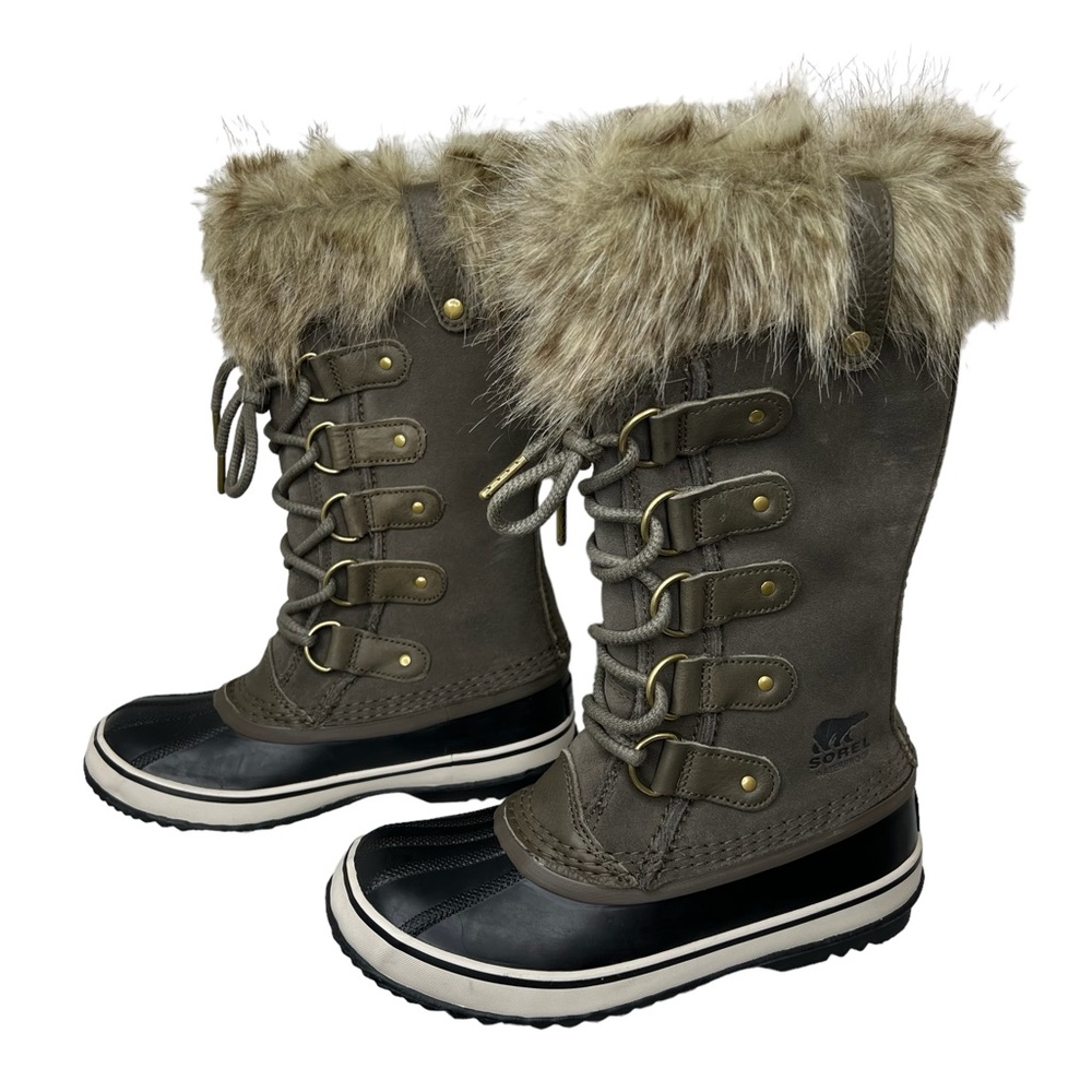 Sorel Joan of Artic Waterproof Faux Fur Boots‎ 6
